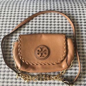 Tory Burch leather crossbody mini bag